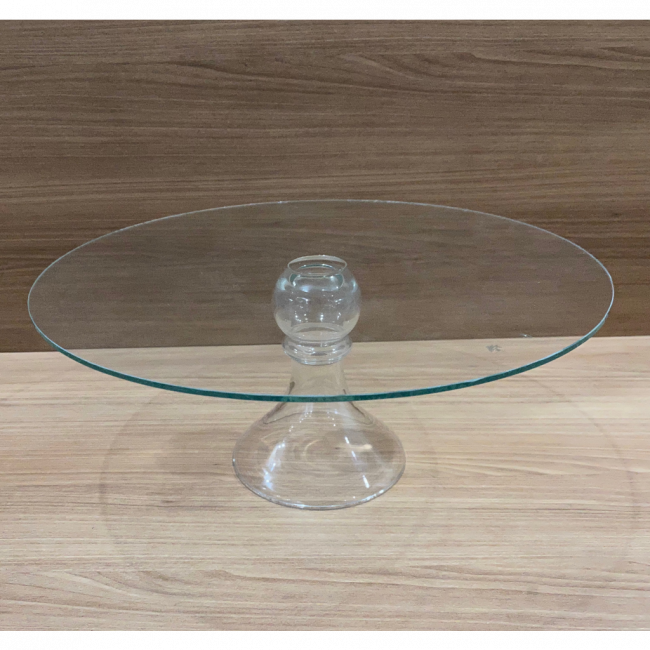 Boleira Transparente Vidro P
