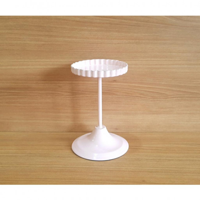 Suporte para cupcake/doce Rosa Bebê Ferro