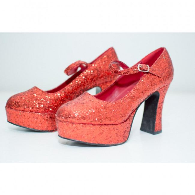 Sapato de Cristal Vermelho Mágico de Oz