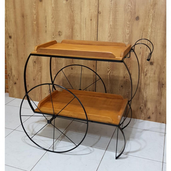 Carrinho de chá rústico G
