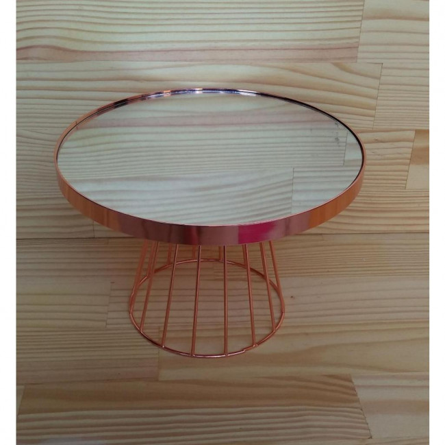 PD ROSE GOLD ESPELHADO 28CM TAMPO 20 ALT