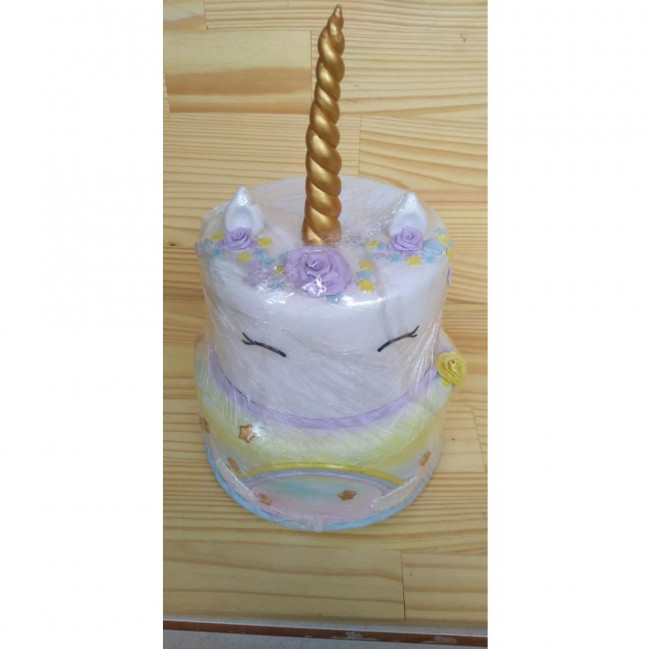 BOLO UNICORNIO. 42X26 CM