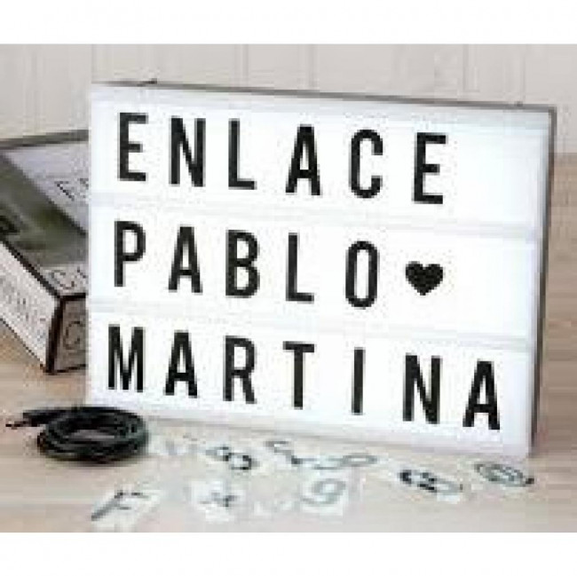 CARTEL DE LED
