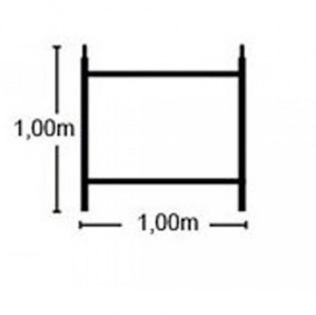 ANDAIME MEC 1,00m x  1,00m