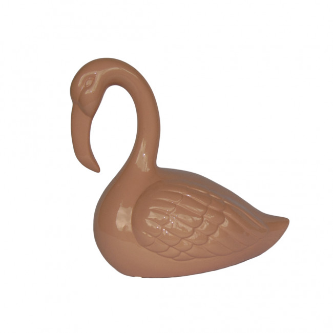 Flamingo Cerâm Rose 27x25cm
