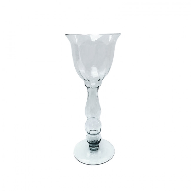 Solitário Vidro Taça 45cm