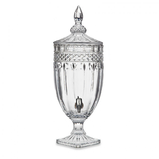 Suqueira Dispenser Cristal C/ Torneira 5 litros 20x51cm