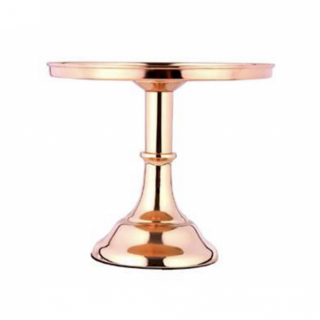 SUPORTE BOLEIRA EM METAL DOURADO $