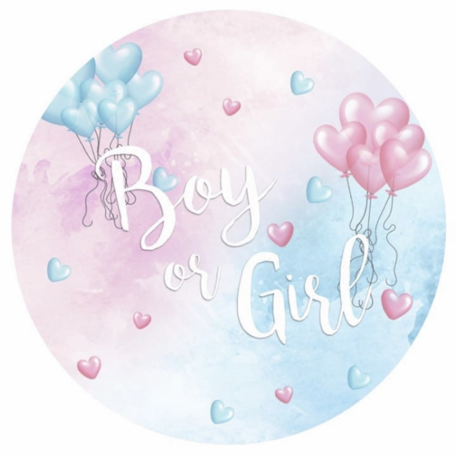 Painel 50 cm boy or girl