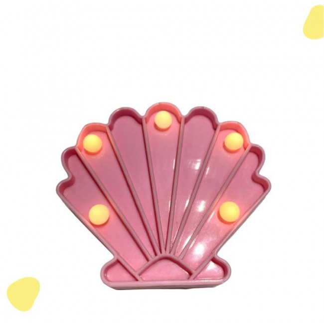 CONCHA COM  LED - ROSA