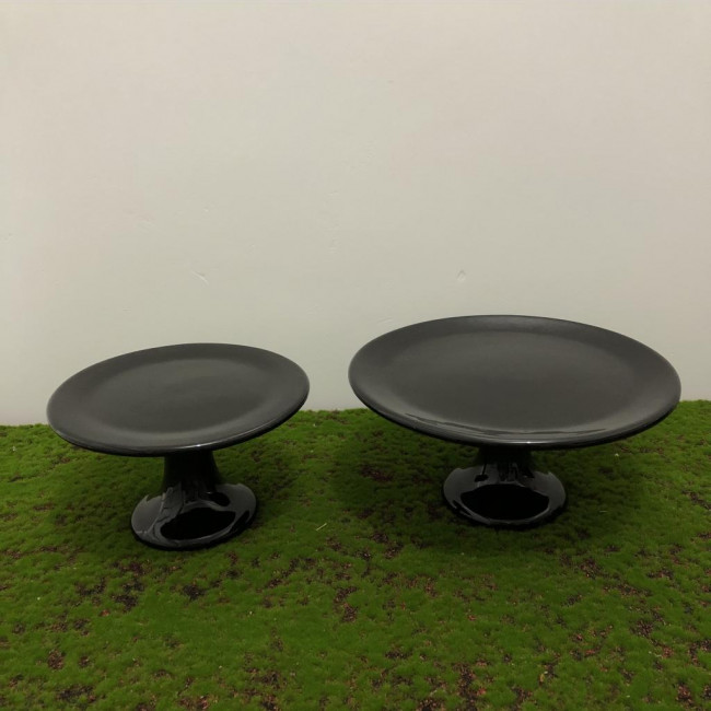 Suporte porcelana preto (G)