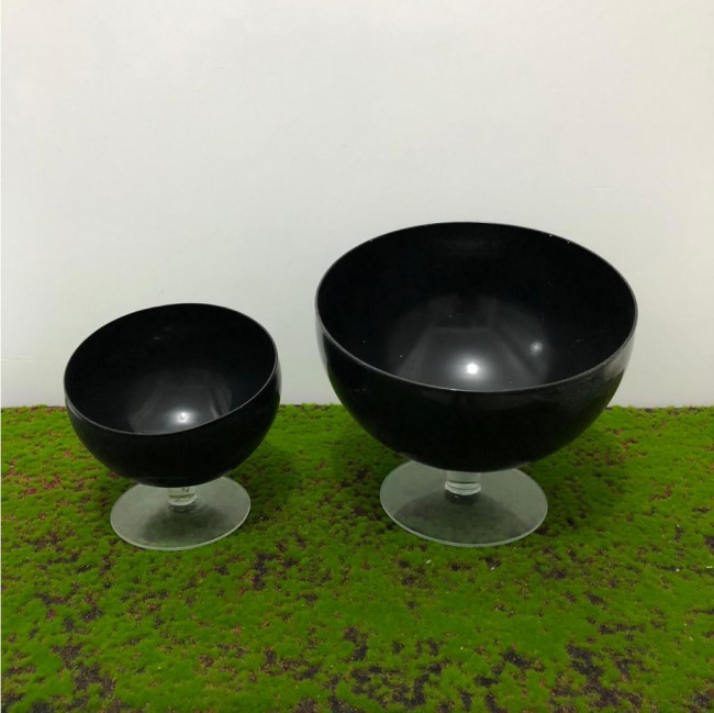 Compoteira vidro bola (G)
