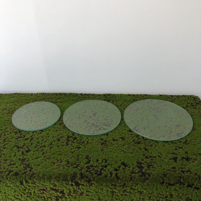 Disco redondo vidro 25cm