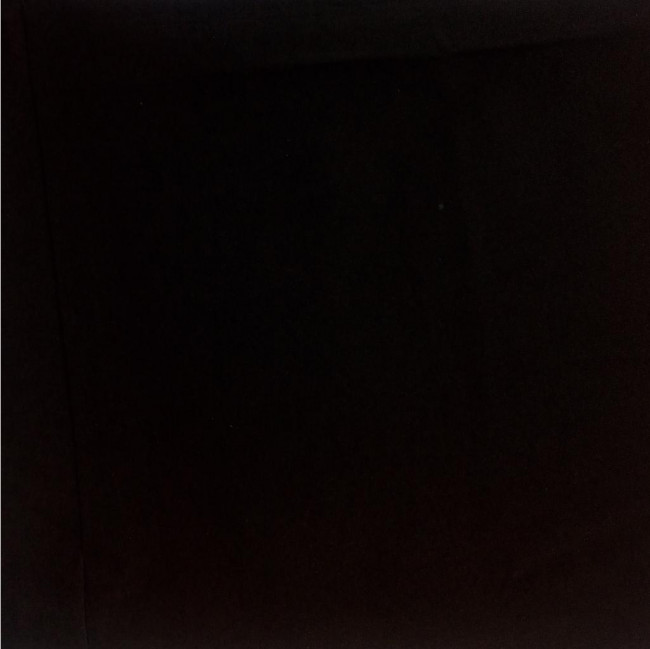 Xale preto Oxford - barra fita branca (1,4x1,4mts)