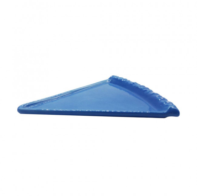 Prato \'\'pizza\'\' em cerâmica (verde, amarelo, vermelho, azul, laranja, branco)