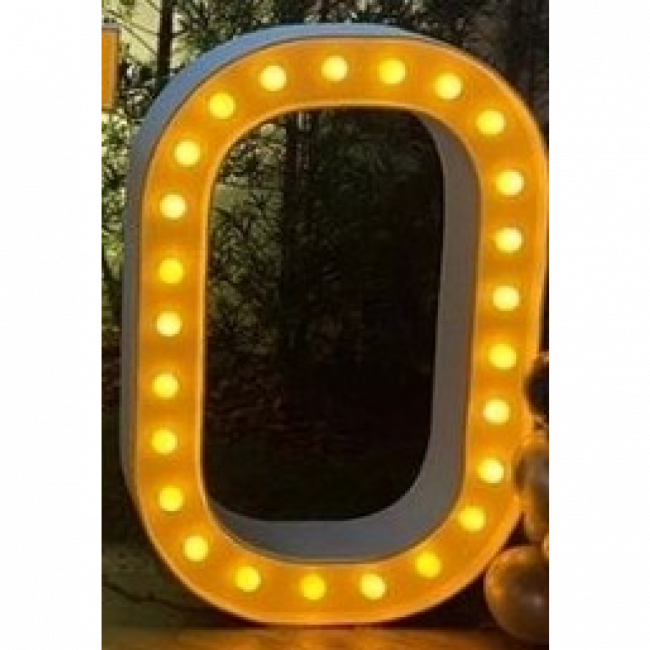 NÚMERO 0 de LED