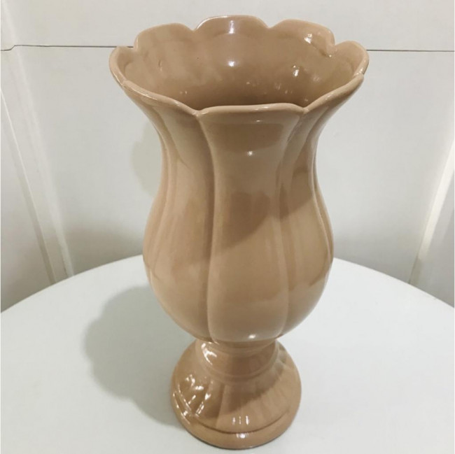 Vaso bege peça unica