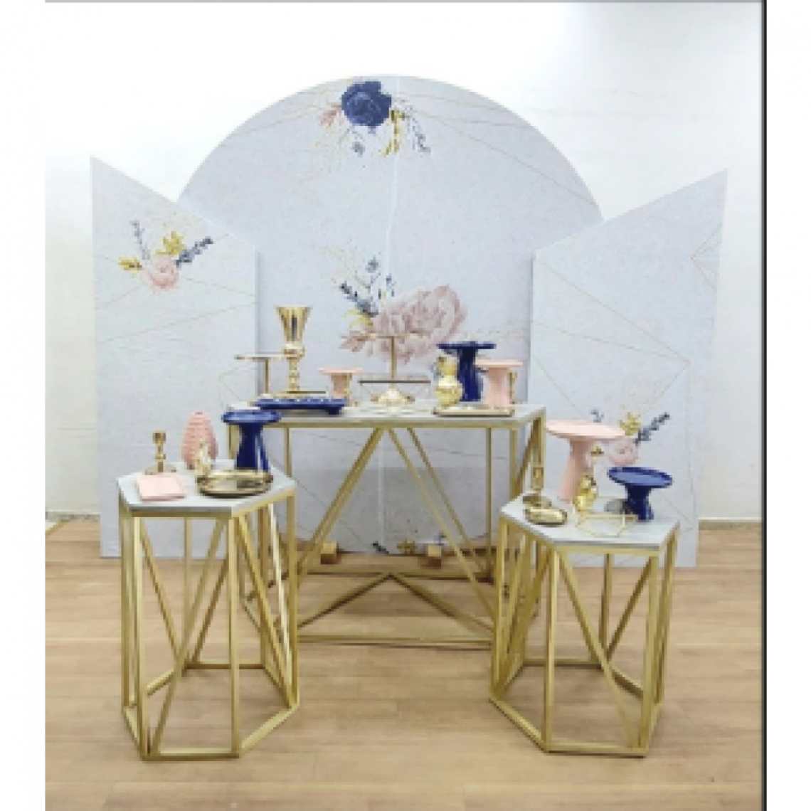 casamento azul e rosa