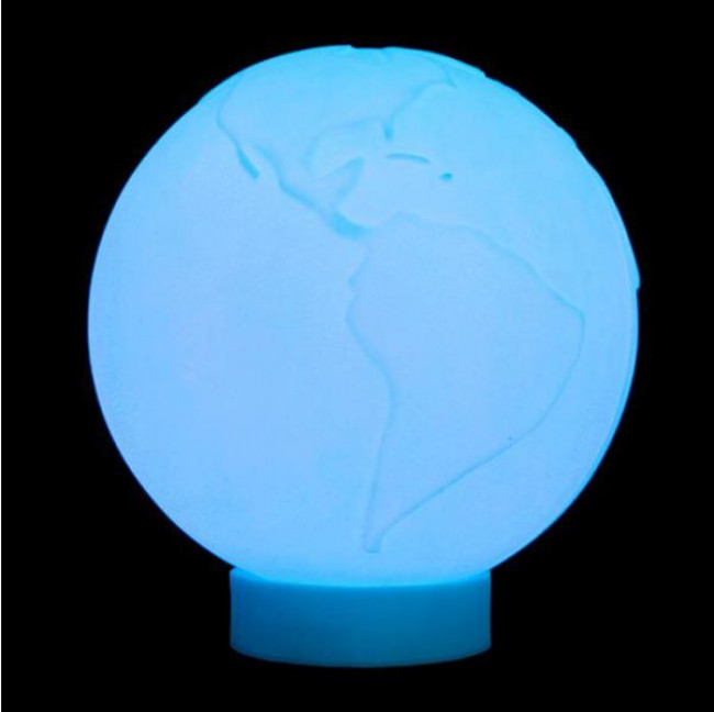 Globo Azul Com Iluminação/ Resina Termoplástica G SF (42Dx34A)