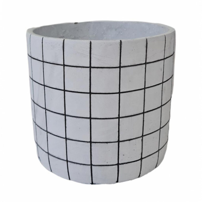 VASO GRID BRANCO M