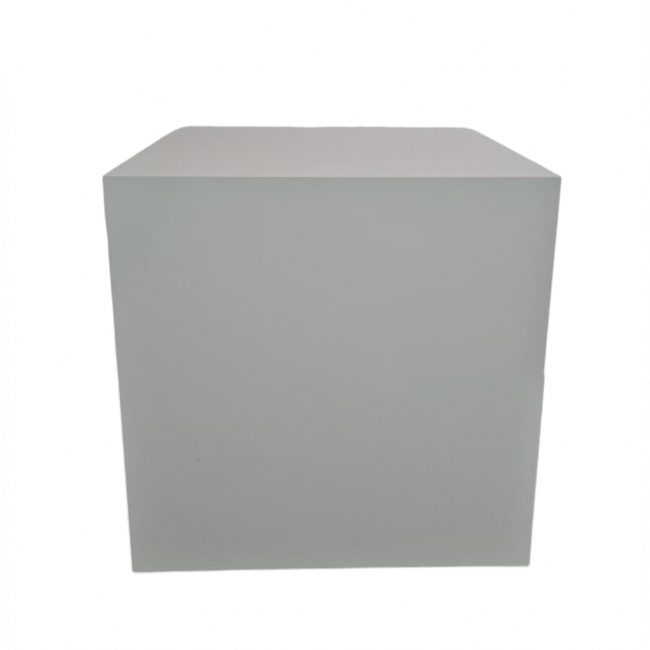 CUBO MDF BRANCO QUADRADO PP