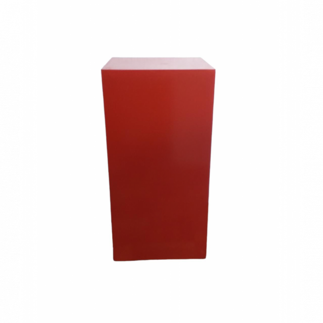 CUBO MDF VERMELHO M