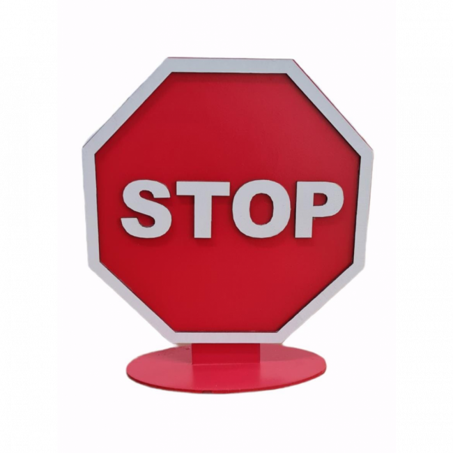 PLACA STOP