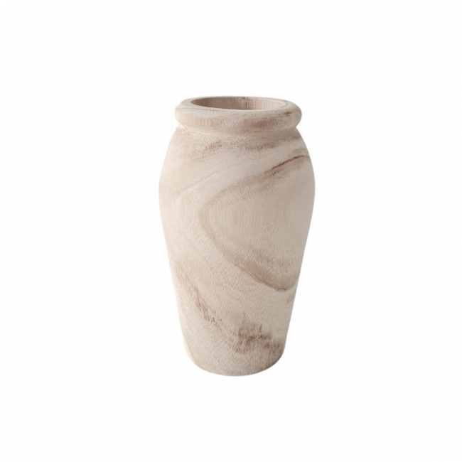 VASO BOTIJA MADEIRA P