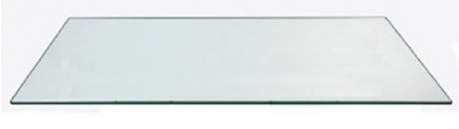 TAMPO DE VIDRO RETANGULAR TEMPERADO INCOLOR 2M X 1M X 10?