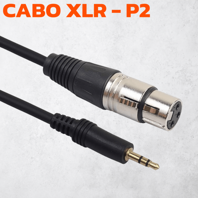 CABO XLR/P2