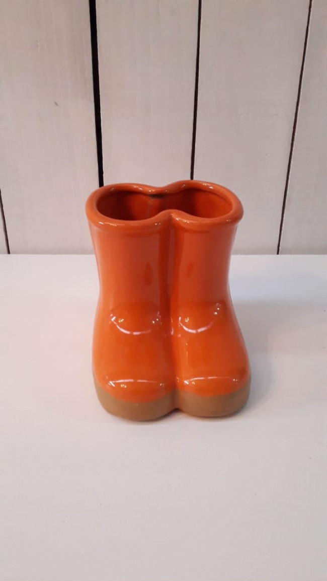 CACHEPOT GALOCHA LARANJA