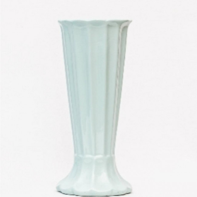 VASO CANELADO AZUL CLARO G