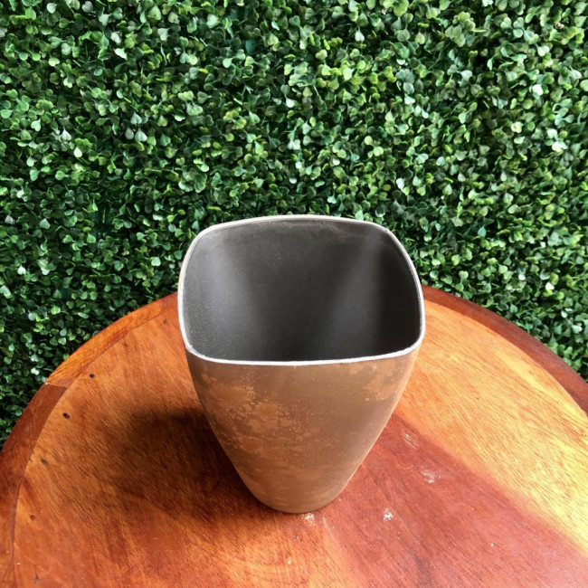 Vaso Rustico Ferugem M