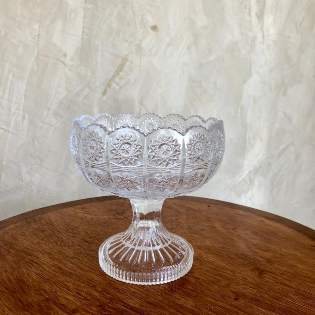 Compoteira de Cristal Girassol P [Modelo Novo]