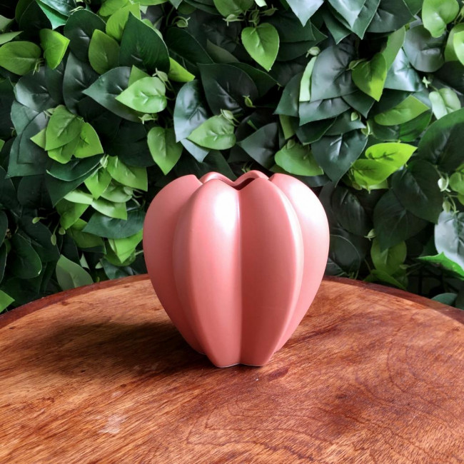 Vaso Cerâmica Coral P
