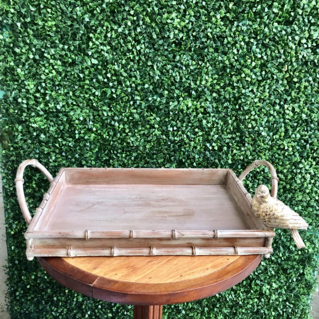 Bandeja Bambu Passarinho Clara