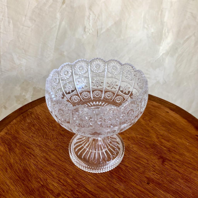 Compoteira de Cristal Girassol P [Modelo Novo]