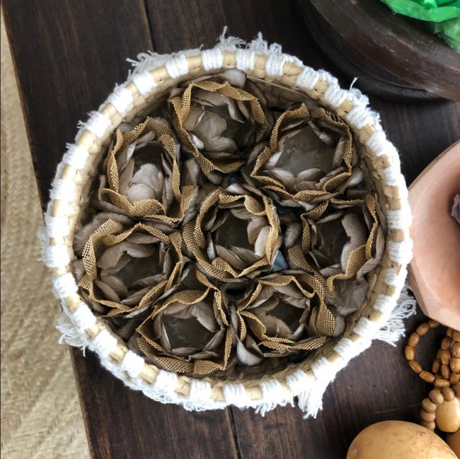 Cesta Macramê M