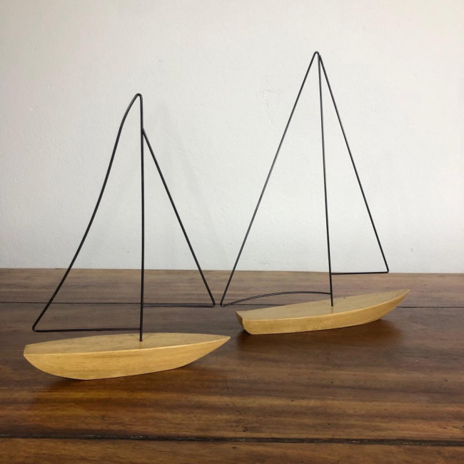 Escultura Barco - P