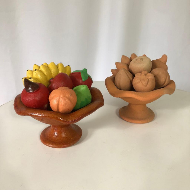 Fruteira Natural em Ceramica