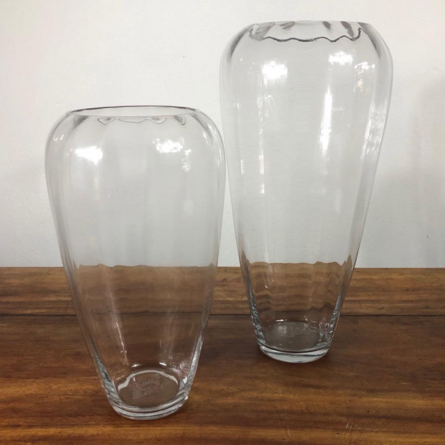 Vaso de Vidro Bojudo - M