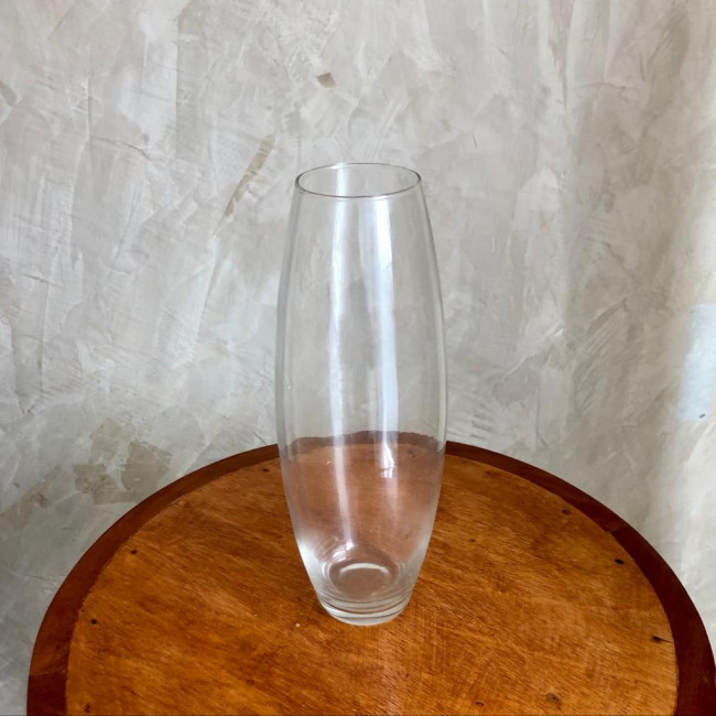Vaso de Vidro Oval - GG