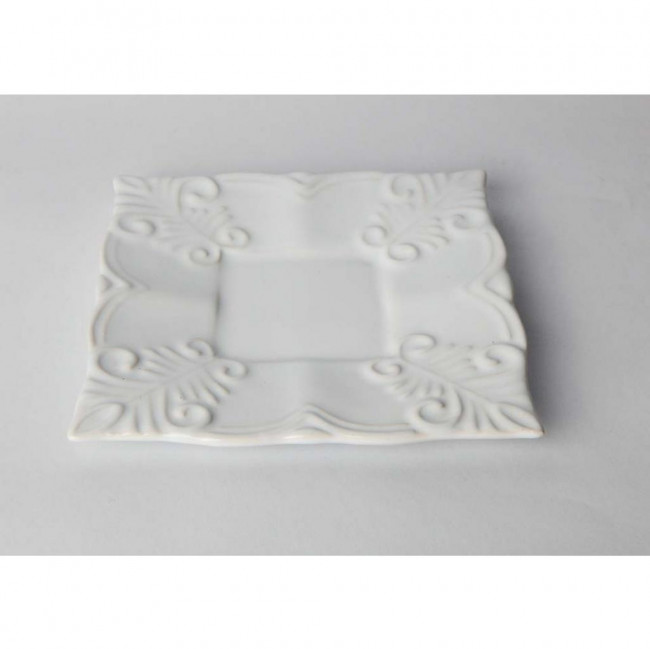 PRATO DOCE QUADR BRANCO MINI