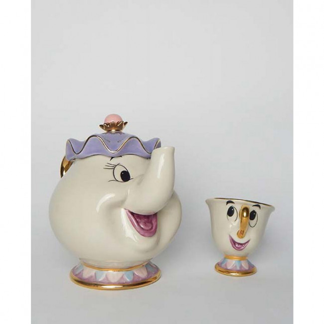 MADAME SAMOVAR E ZIP DISNEY BELA E A FERA