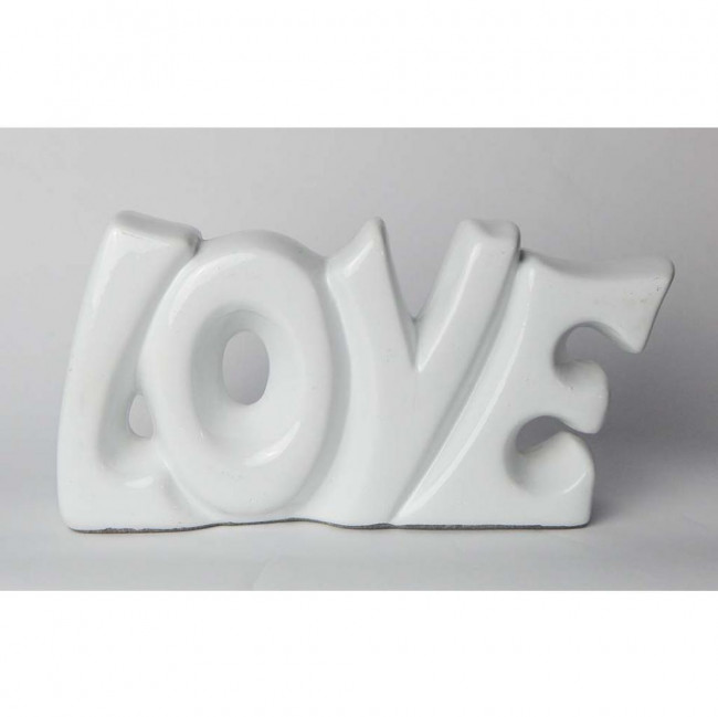 LOVE PORCELANA BRANCO