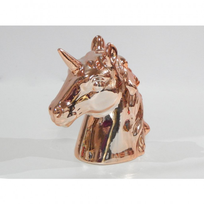 UNICORNIO CERAMICA ROSE