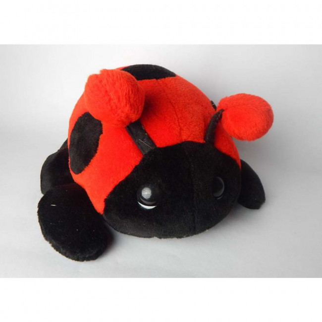 PELUCIA JOANINHA PRETA VERMELHA