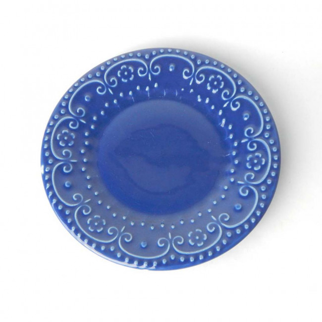 PRATO DECORADO AZUL