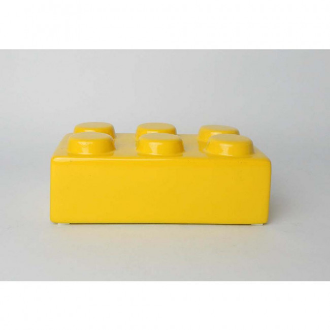 LEGO CERAMICA AMARELO PQ