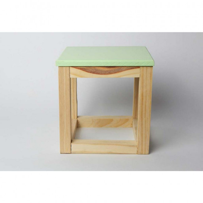 CUBO VERDE CLARO MADEIRA